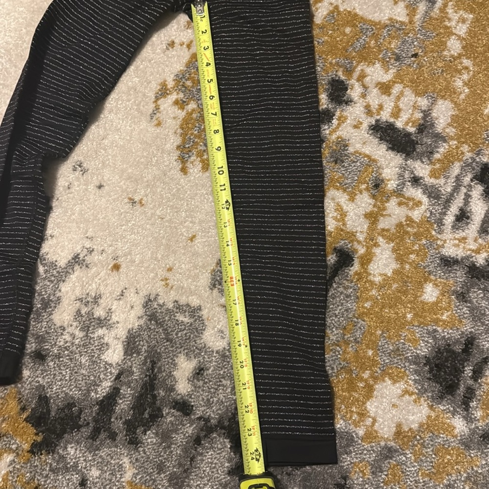 NWT: Athleta shimmer stripe leggings - Picture 9 of 11